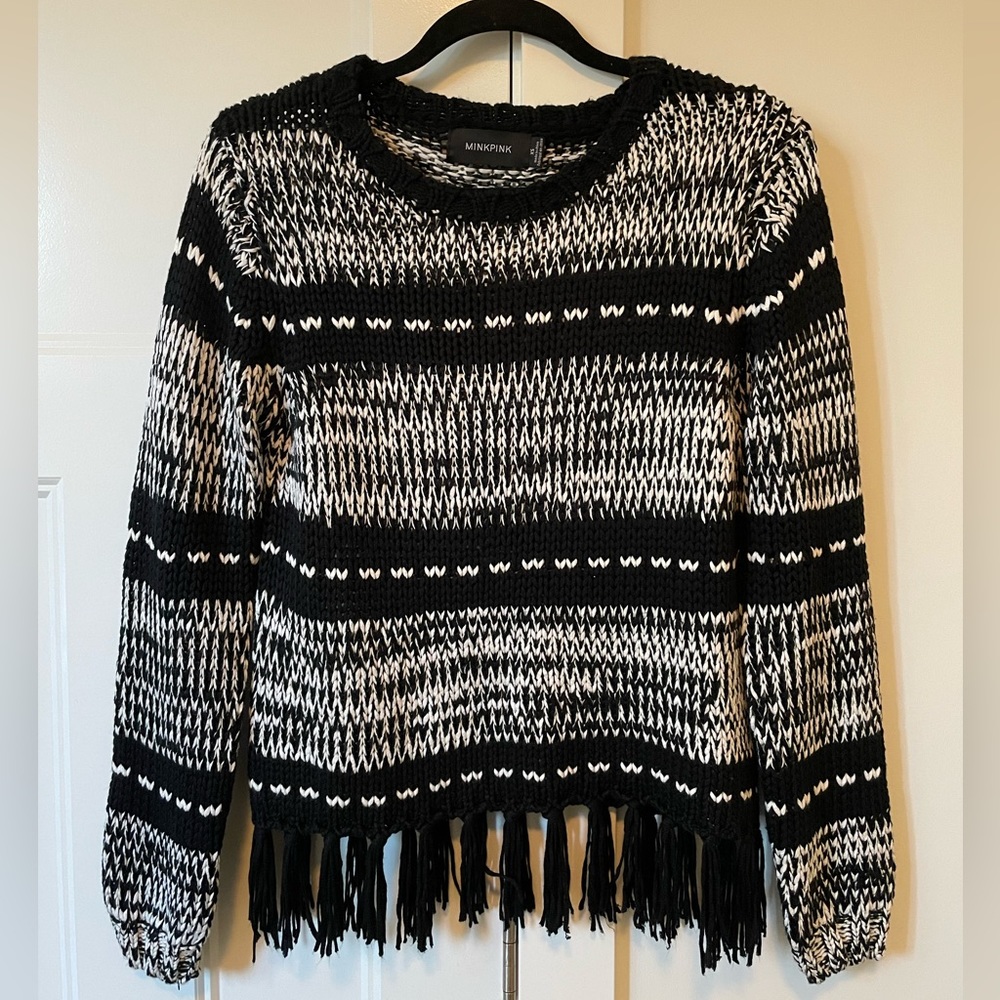 MINKPINK Fringe Sweater